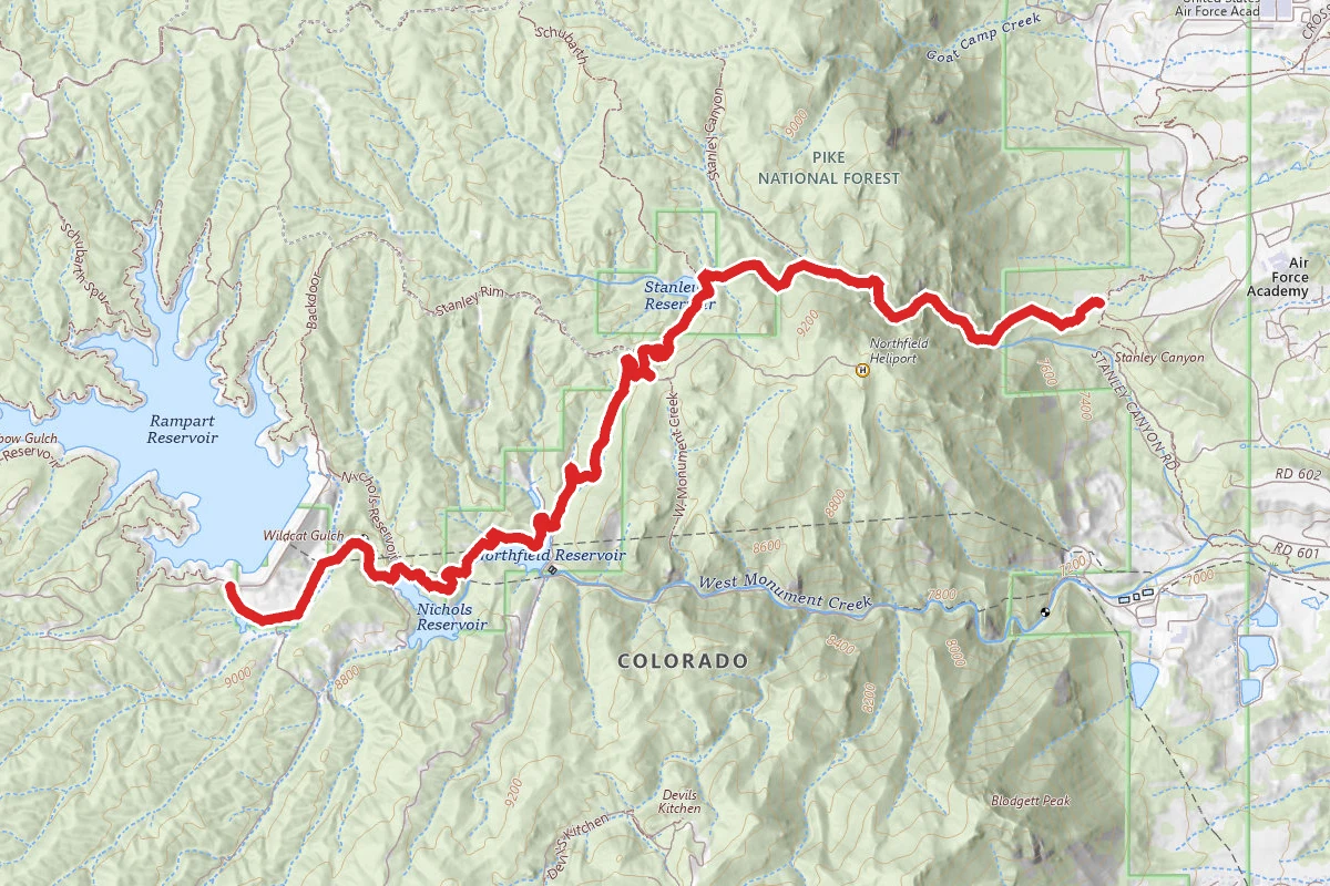 Stanley Canyon Trail (707)