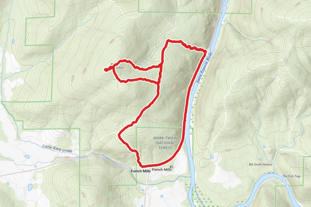 Black Mountain Falls Trail