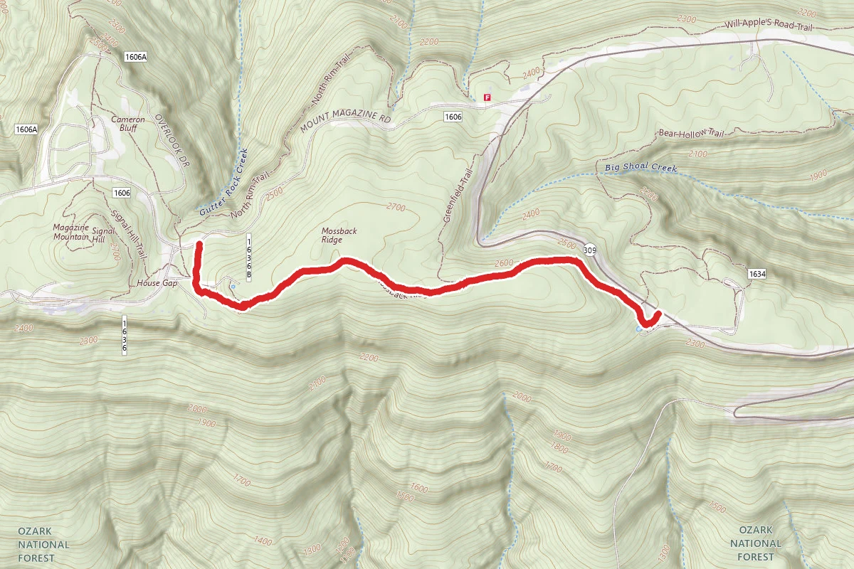 Mossback Ridge Trail