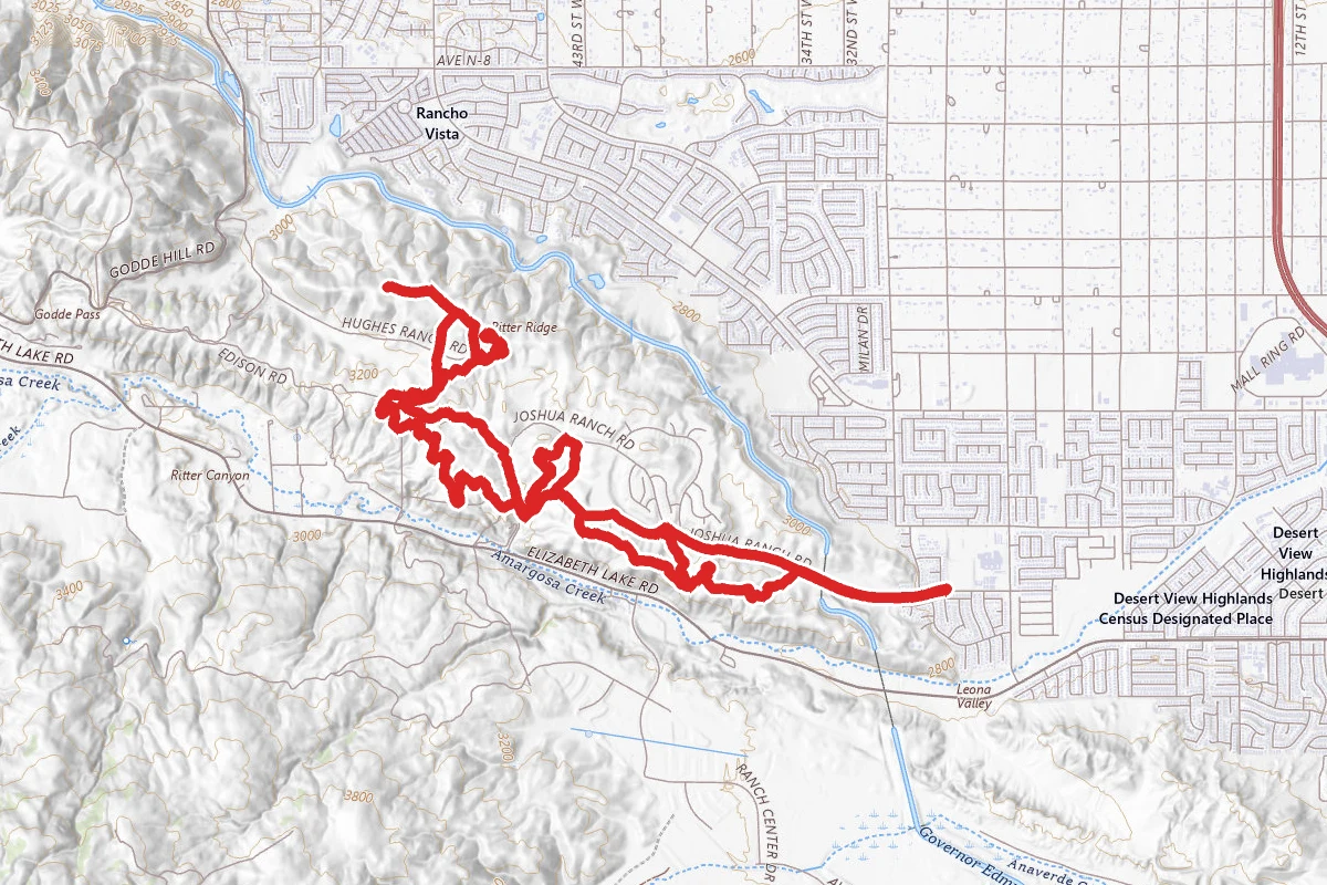 Ritter Ridge and Joshua Ranch Loop