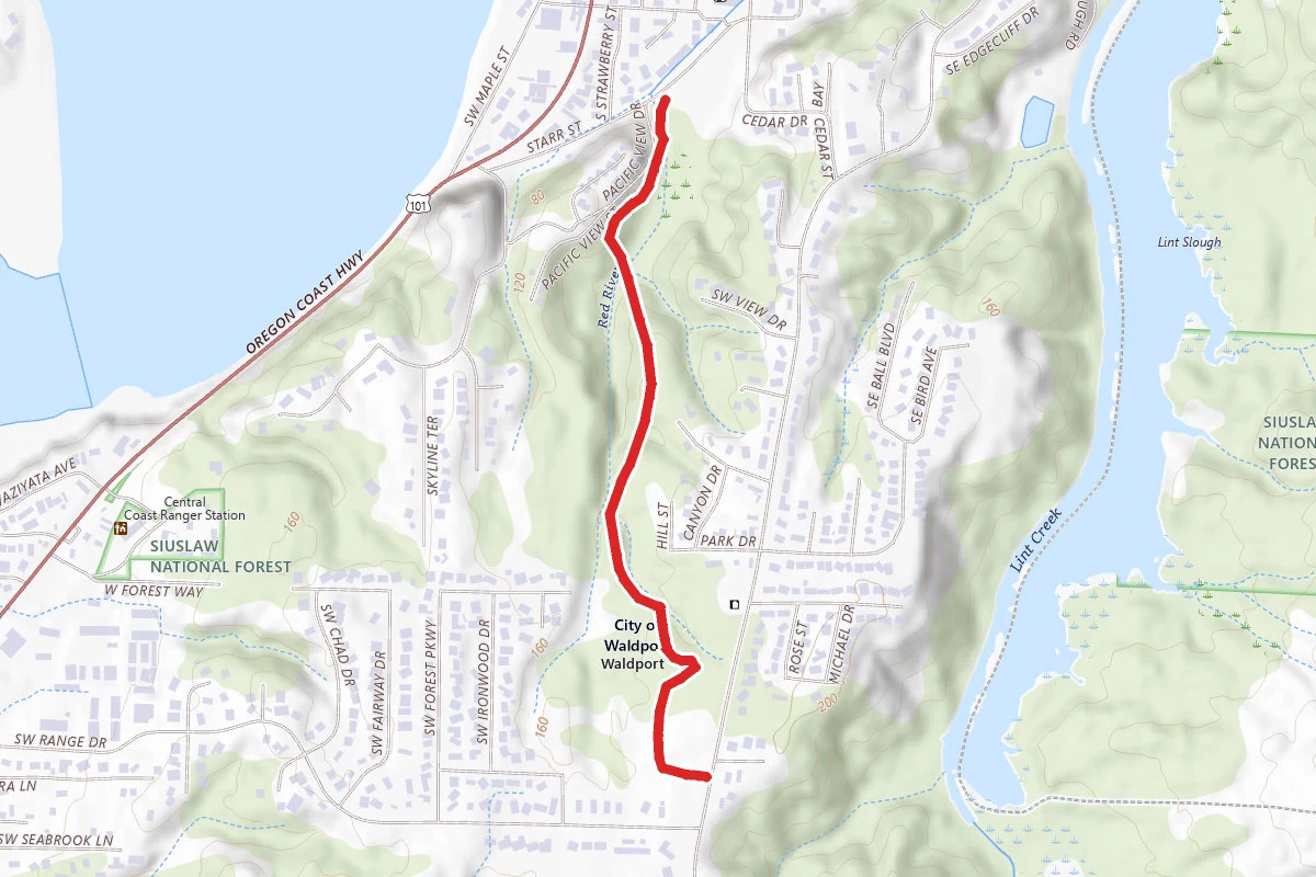 Crestline Park Woodland Trail