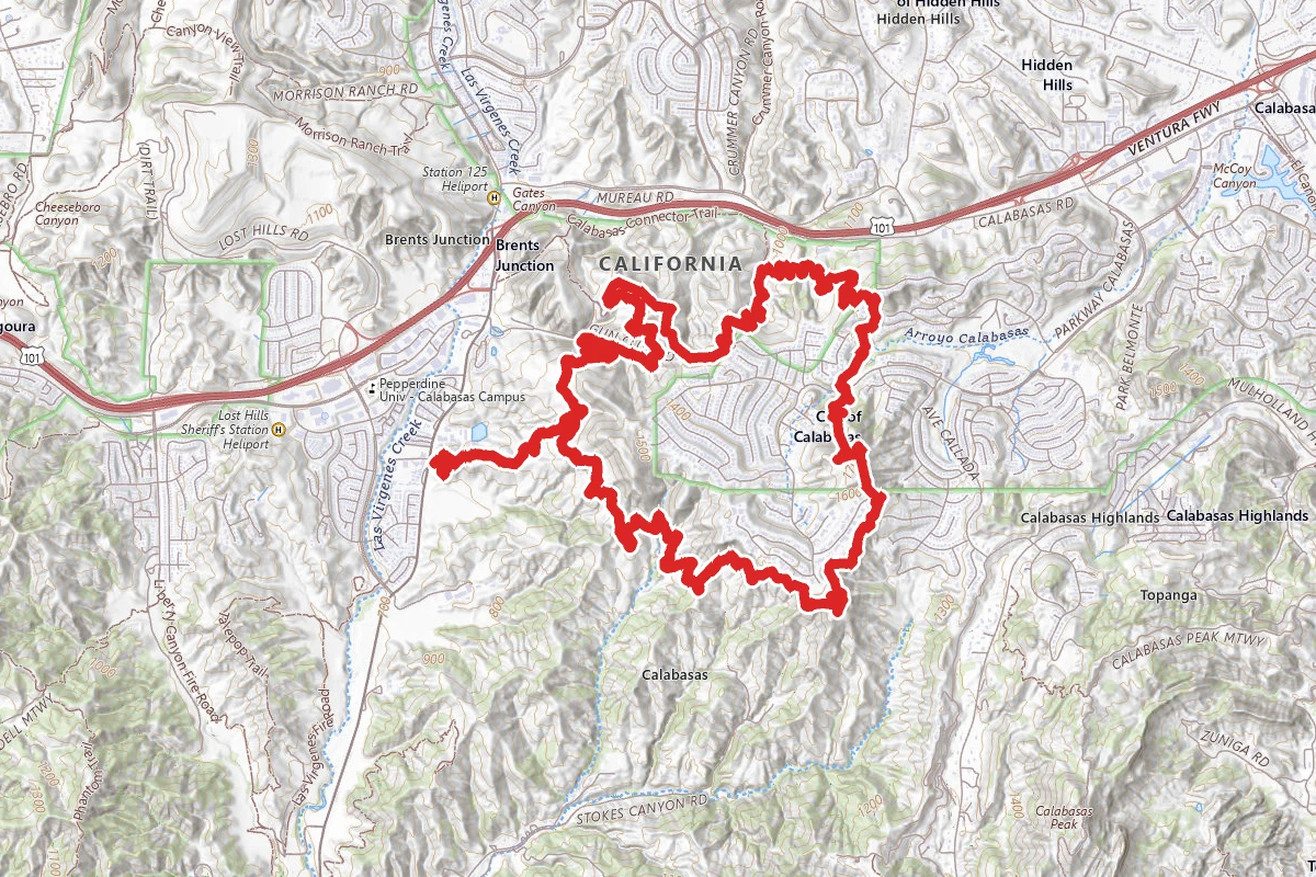 Bark Park Trail and New Millenium Loop Trail
