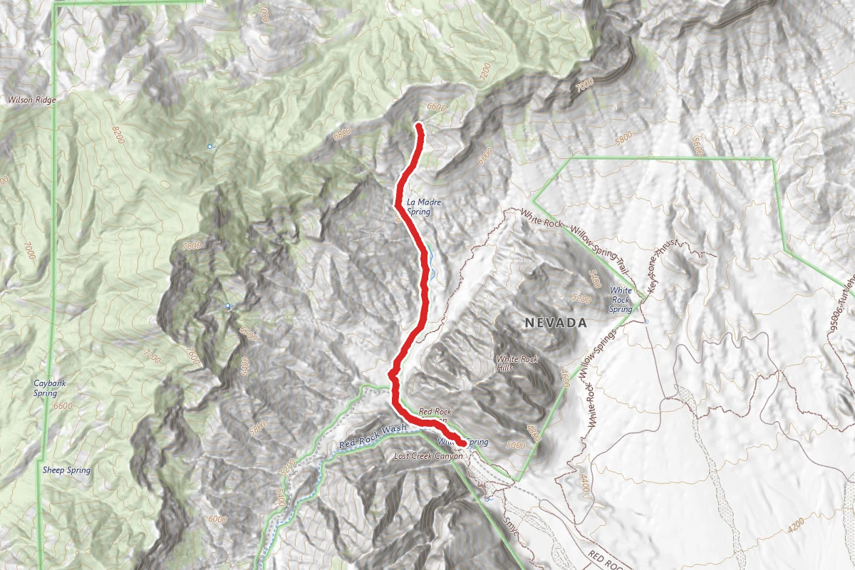 La Madre Cabin Trail