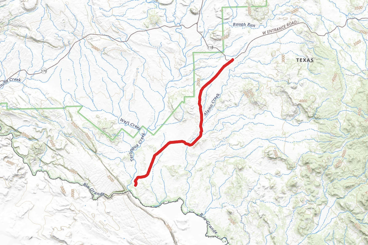 Old Maverick OHV Route