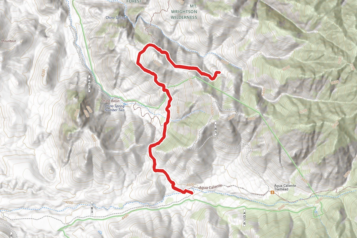 Quantrell Mine Trail