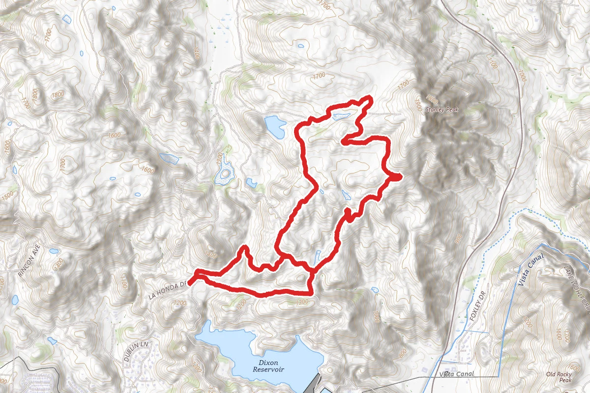 Creek Crossing, East Ridge, Coyote Run, Diamondback and Sage Trail Loop
