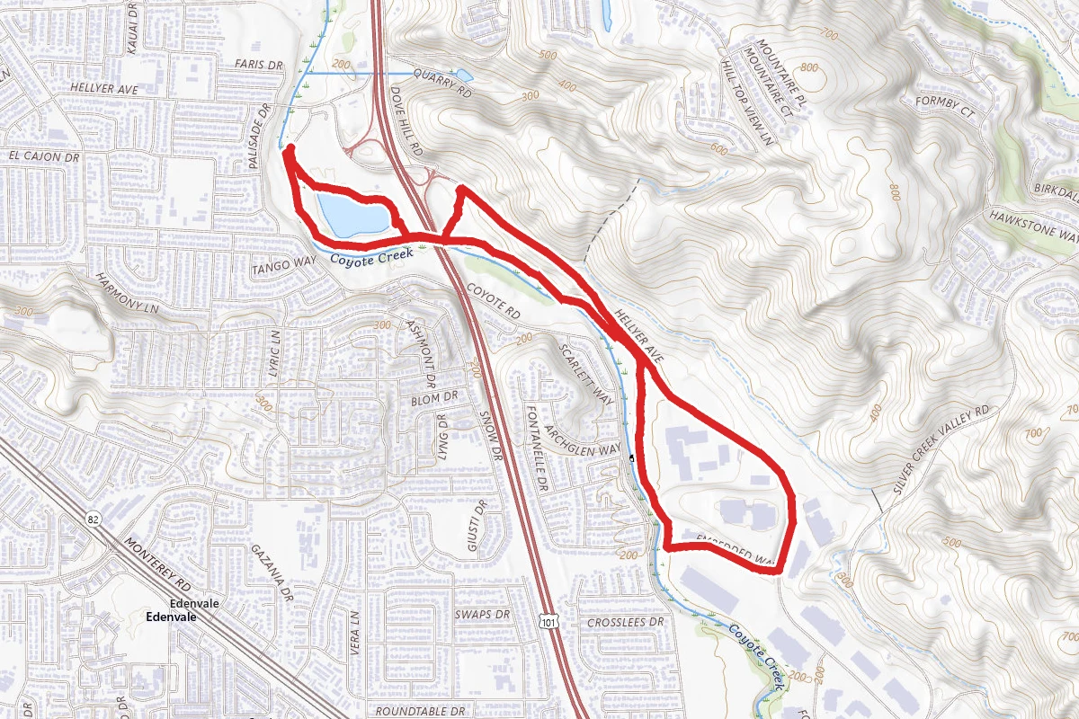 Hellyer County Park Loop
