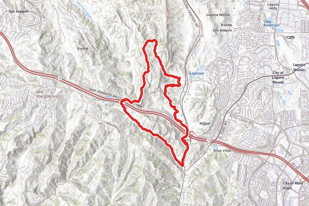 Little Sycamore Canyon, Serrano Ridge, Upper Laurel, Laurel Canyon and Stagecoach South Loop