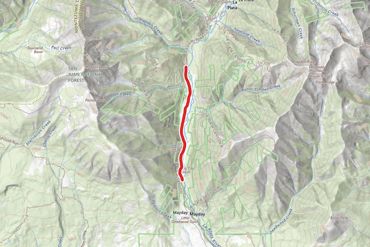 La Plata Canyon Trail