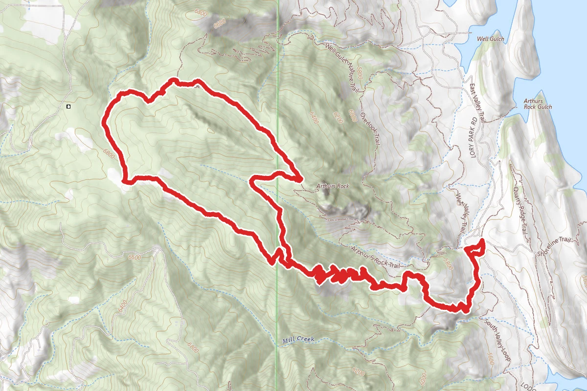 Howard and Westridge Loop Trail
