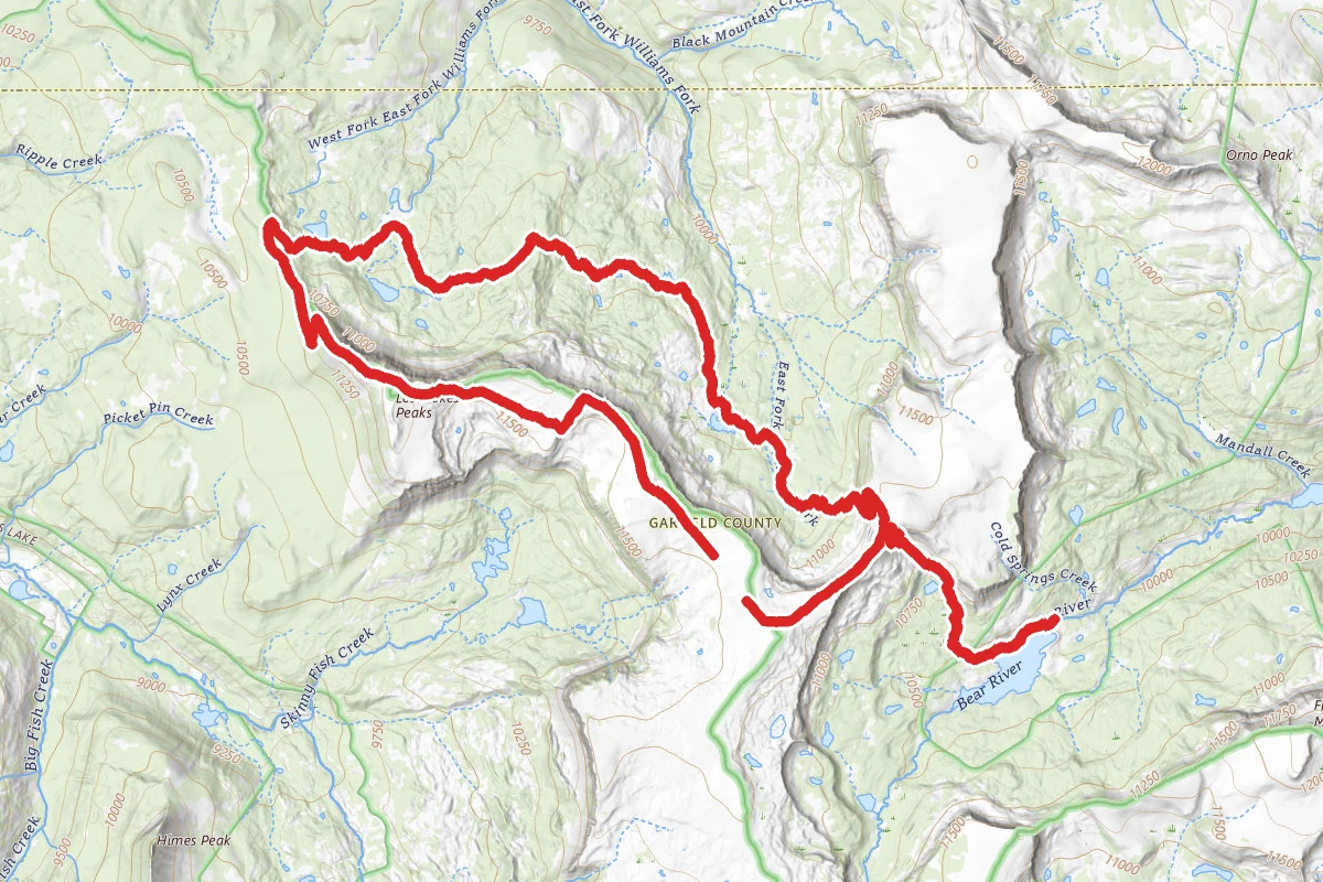 Devil's Causeway, Lost Lakes, and Chinese Wall