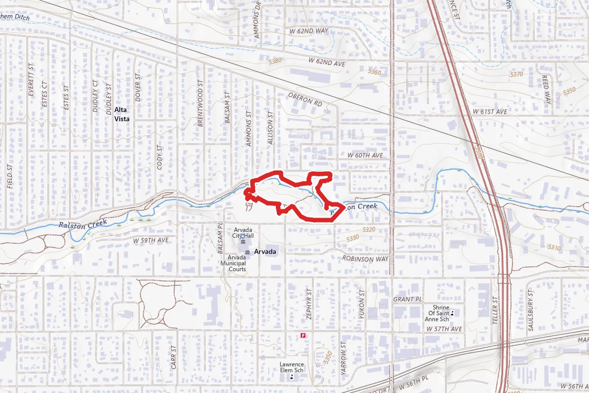 Jeffco Memorial Park Loop
