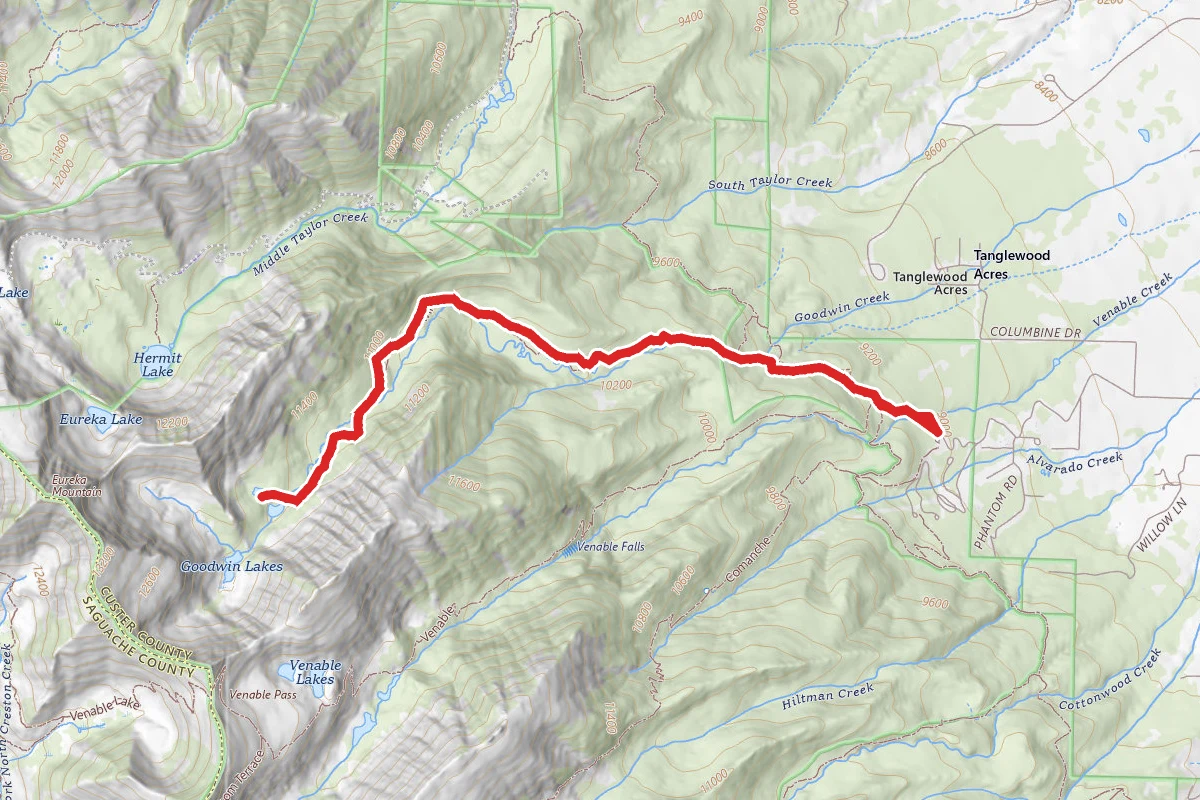 Goodwin Lakes Trail