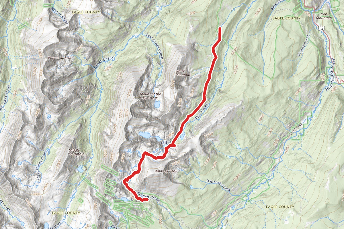 Fall Creek Pass Trail