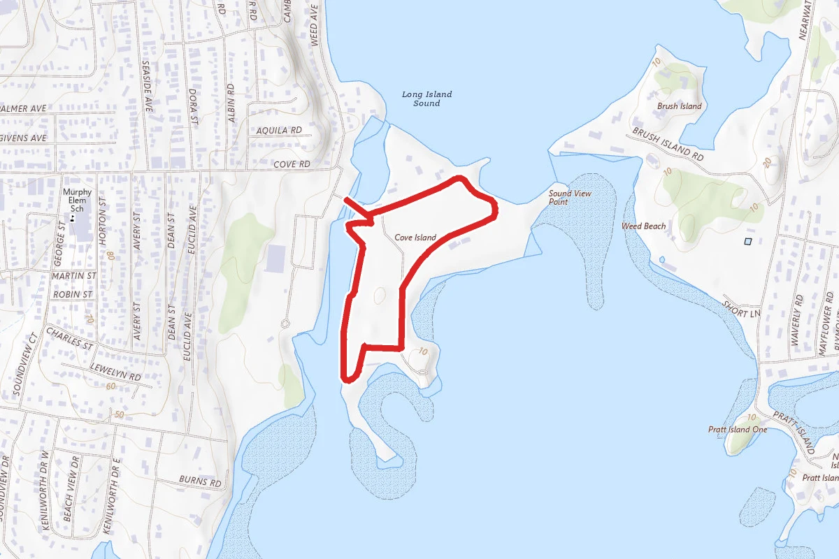 Cove Island Park Loop Trail