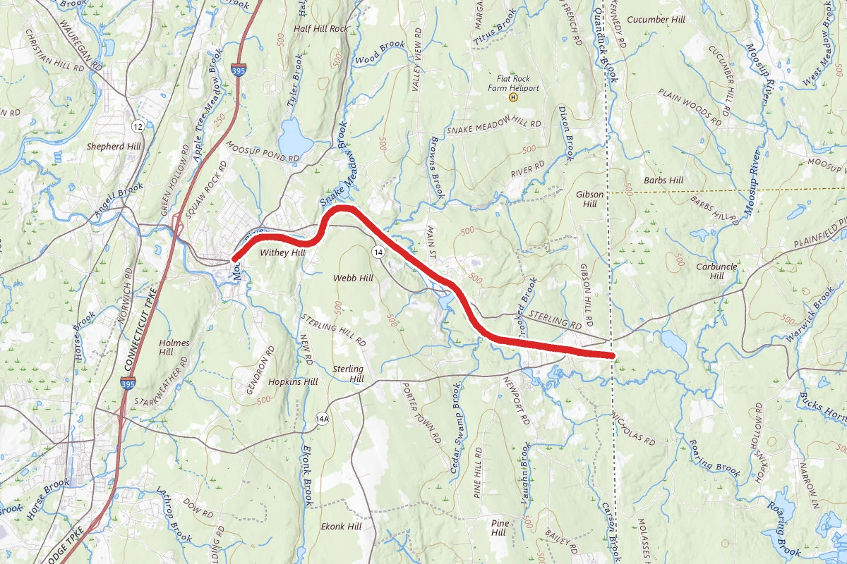 Moosup Valley Trail