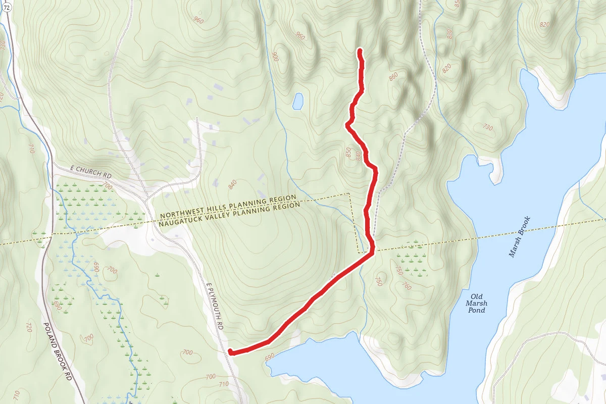Mile of Ledges Trail