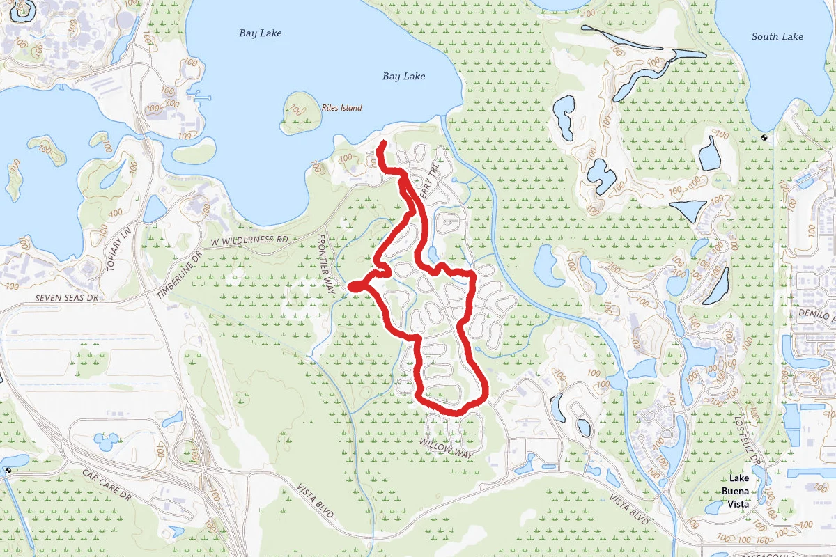Fort Wilderness Campground Trail