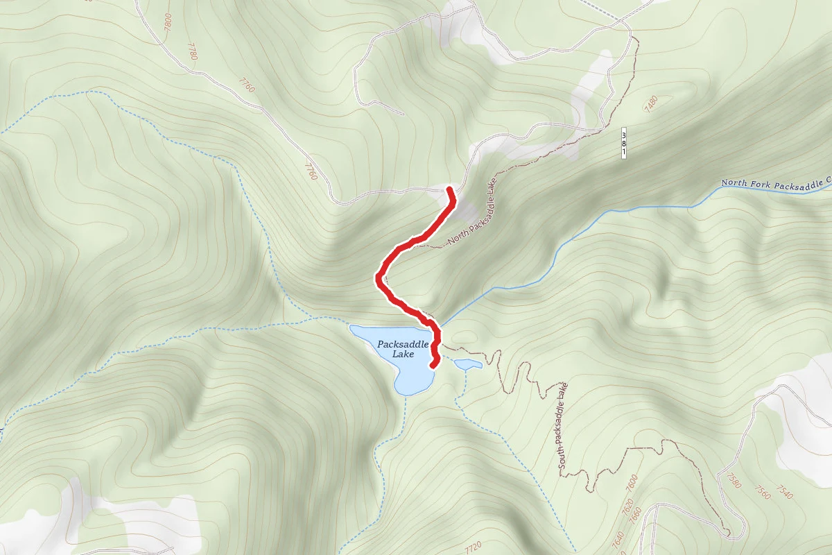 Packsaddle Lake Trail