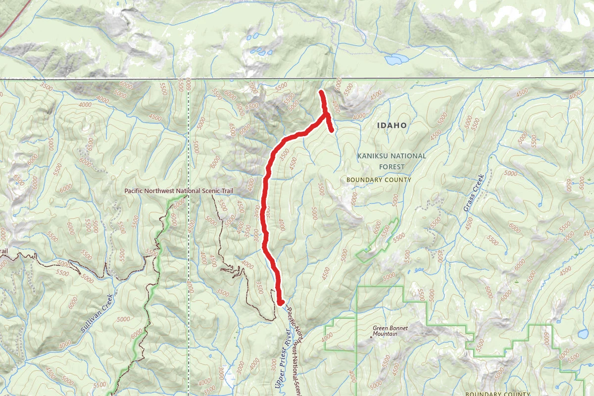 Upper Priest River Trail