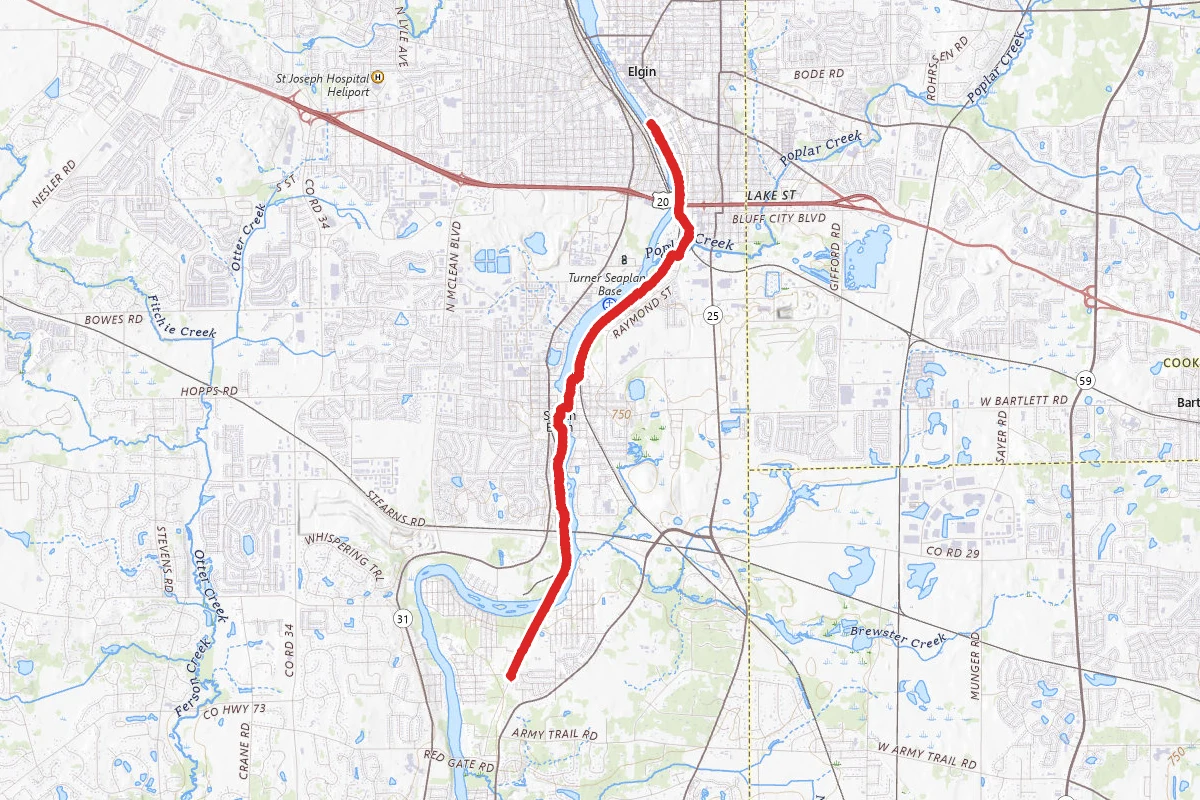 Fox River South Trail