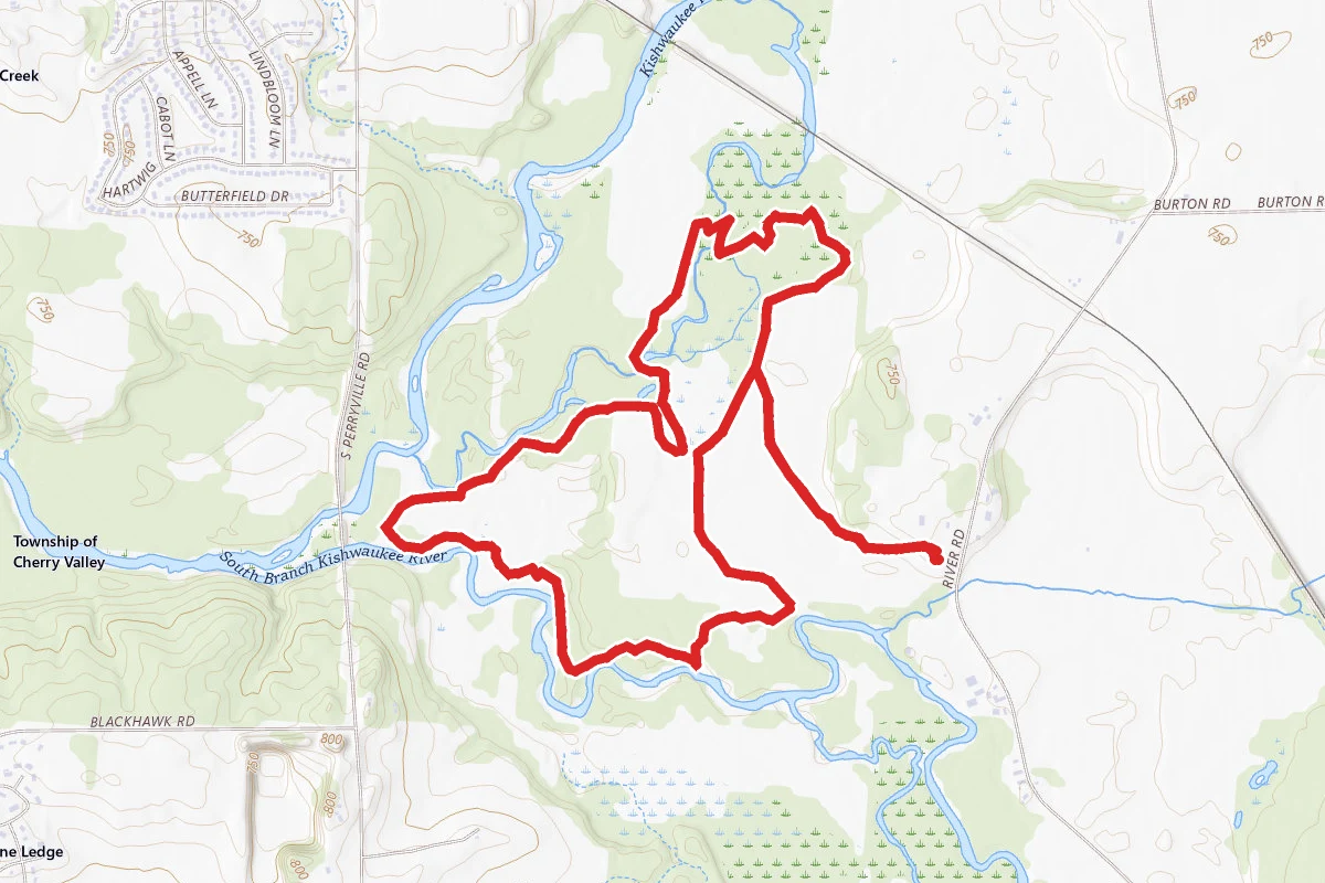 Espenscheid Forest Preserve Loop Trail