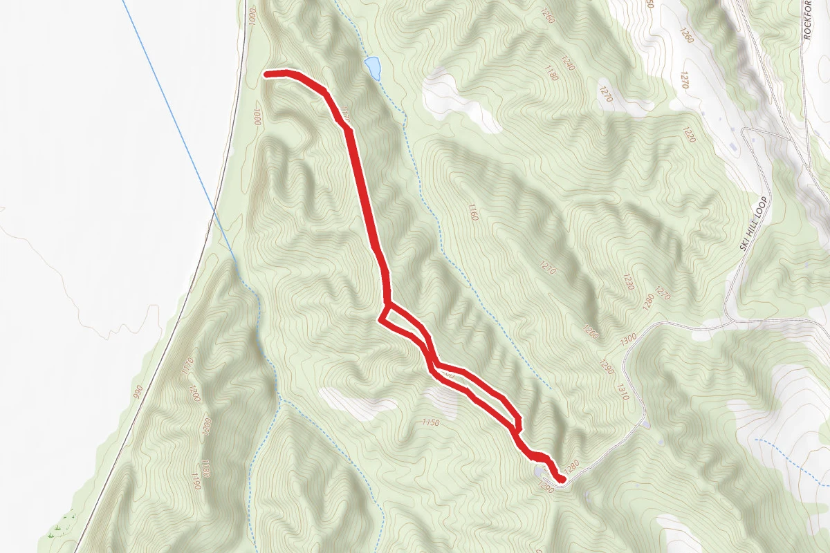 Dozer Cut and Fox Run Ridge Trail