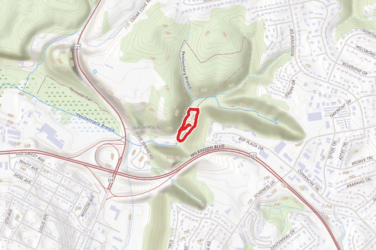 Raceway Spur Trail