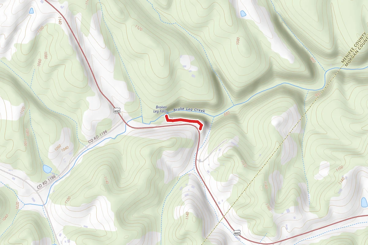 Broke Leg Falls Trail