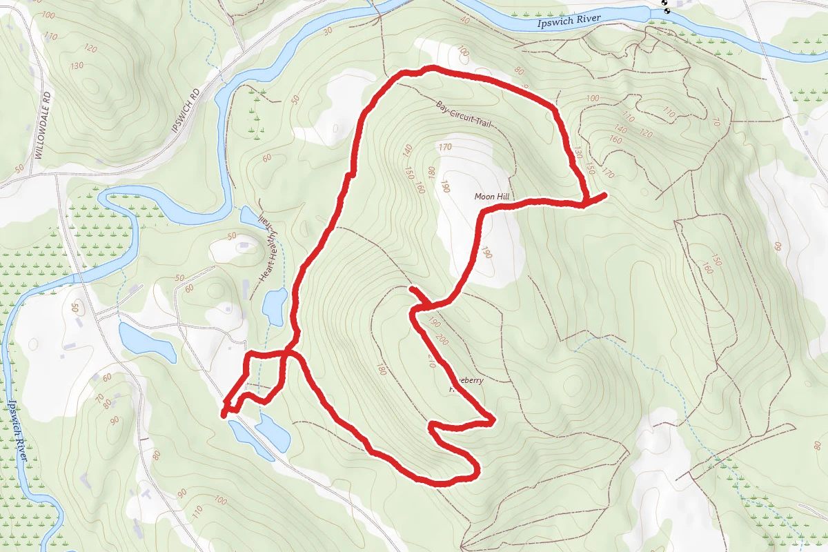 Blueberry Hill and Moon Hill Loop