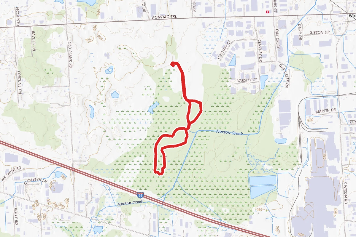 Coyote Corridor to Heron Loop Trail
