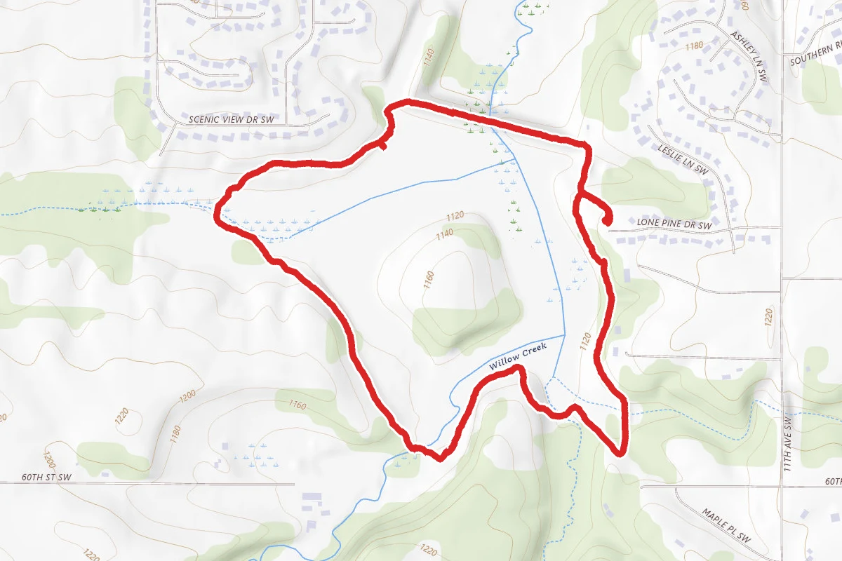 Willow Creek Reservoir Loop