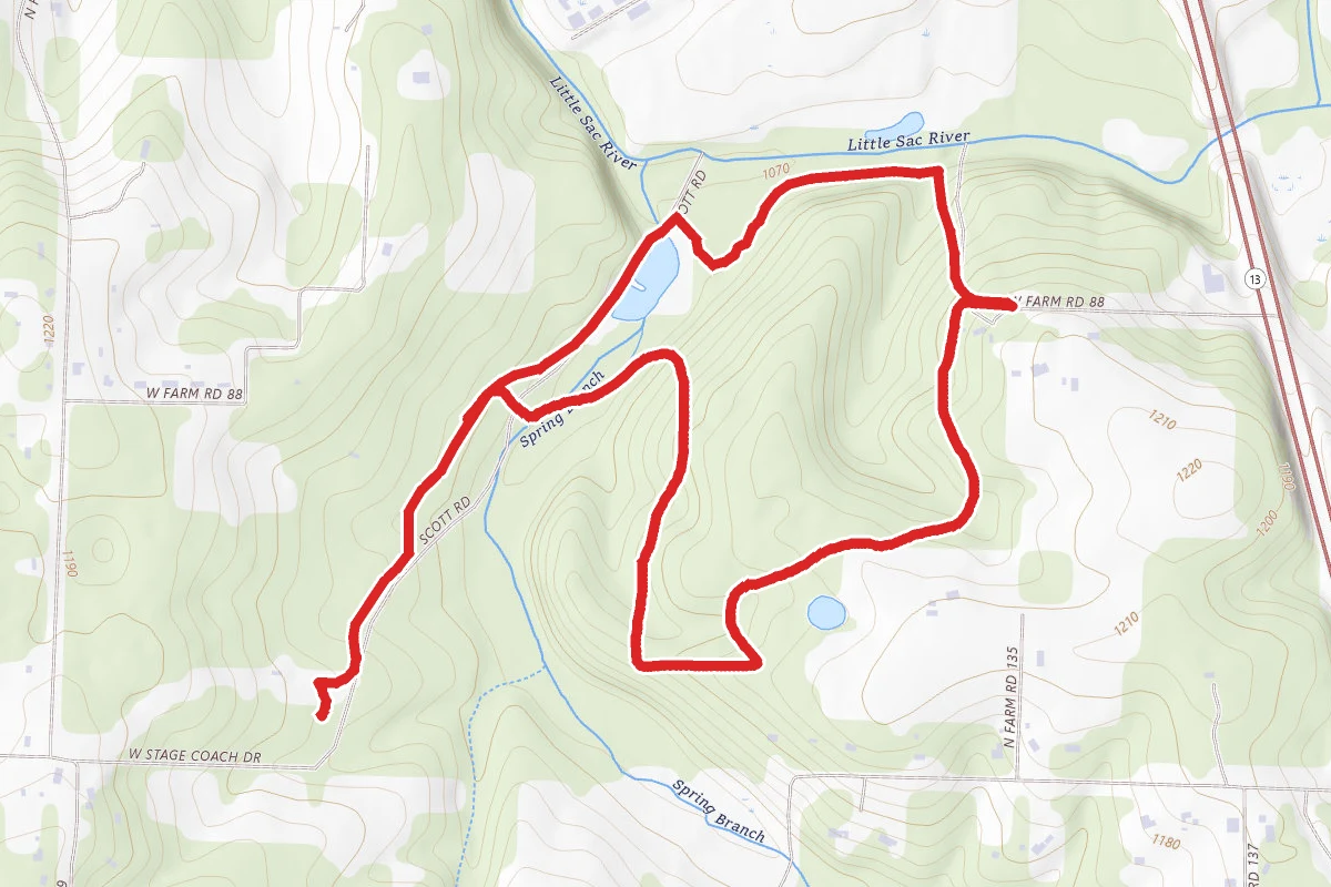 Ritter Springs Park Loop