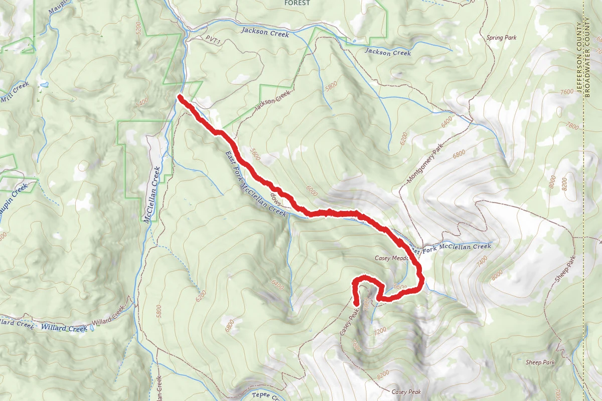 Casey Meadows Trail
