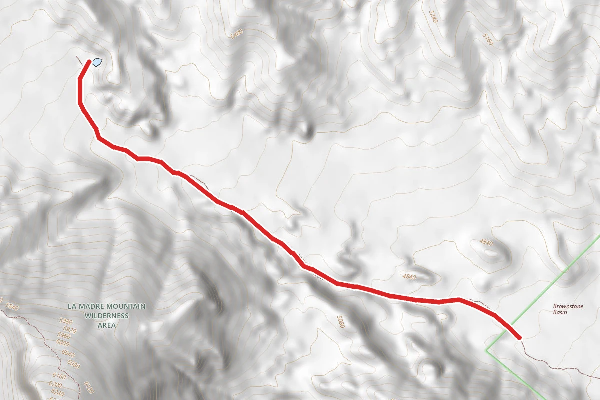Brownstone Canyon Trail