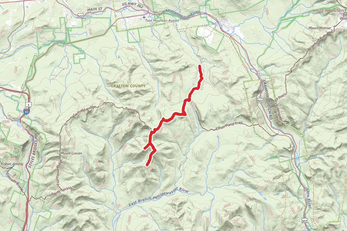 Mount Zealand and the Bonds Via Zealand Trail