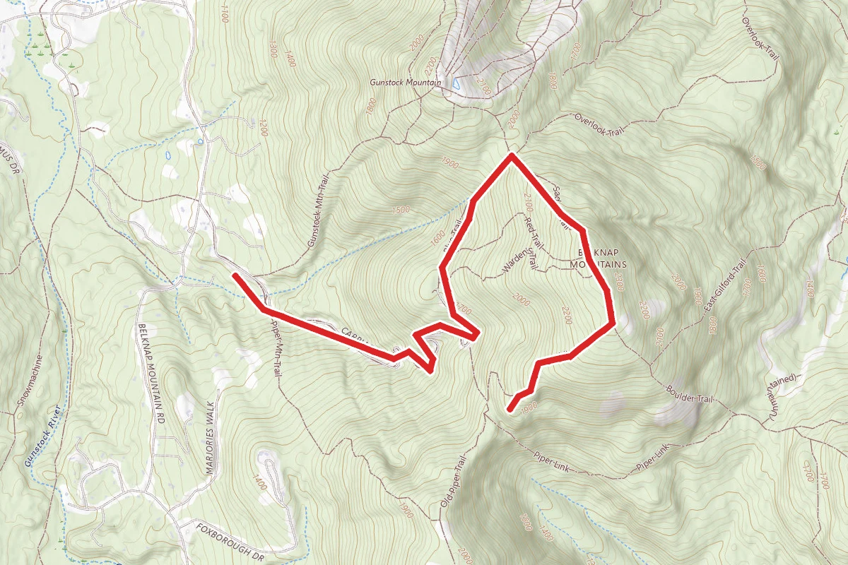 Belknap Mountain Trail