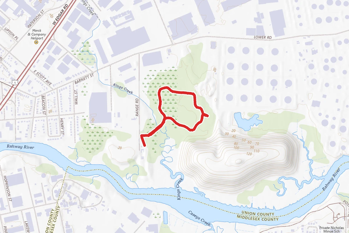 Hawk Rise Sanctuary Loop Trail