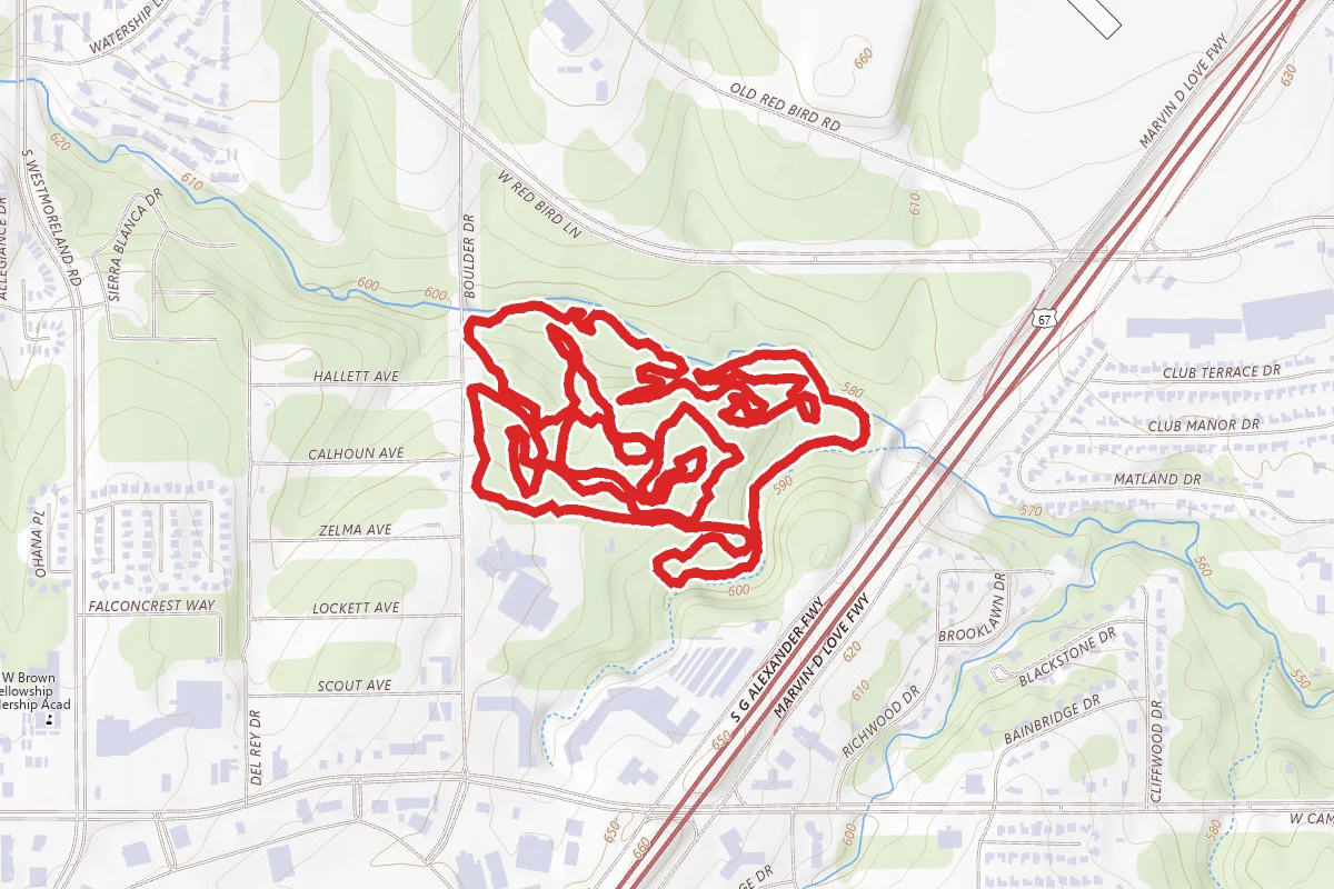 Boulder Park Trail