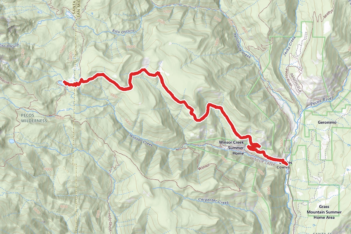 Stewart Lake via Windsor Ridge Trail #271
