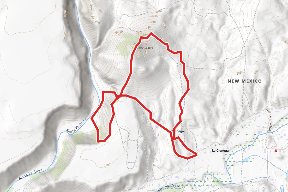 La Cienega and La Cieneguilla Trail