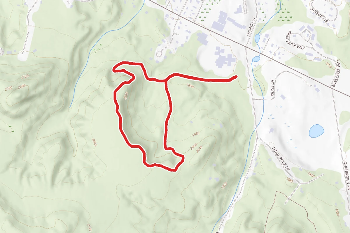 Plateau, Switchback and Loop Trail