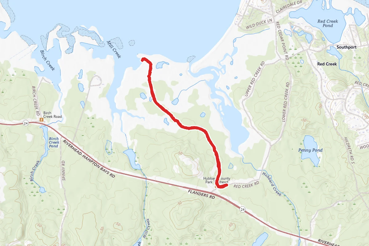 Hubbard County Park Trail