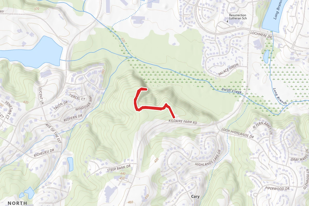 West Hemlock Overlook Trail