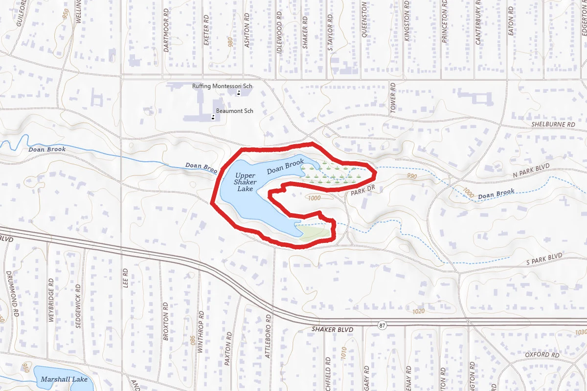 Upper Shaker Lake Trail