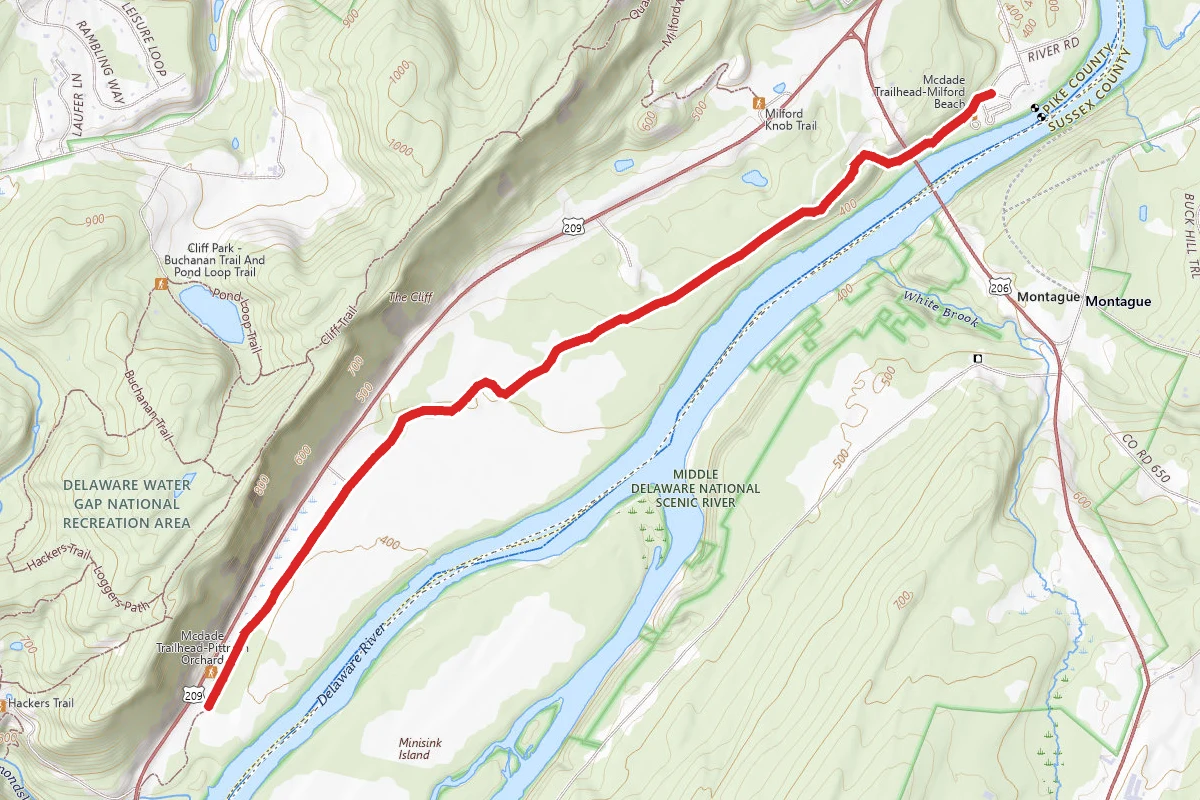 McDade Trail North