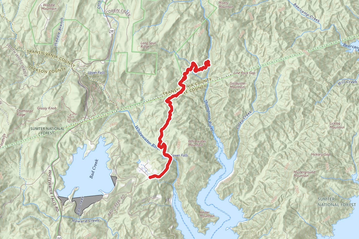 Thompson River via Foothills Trail