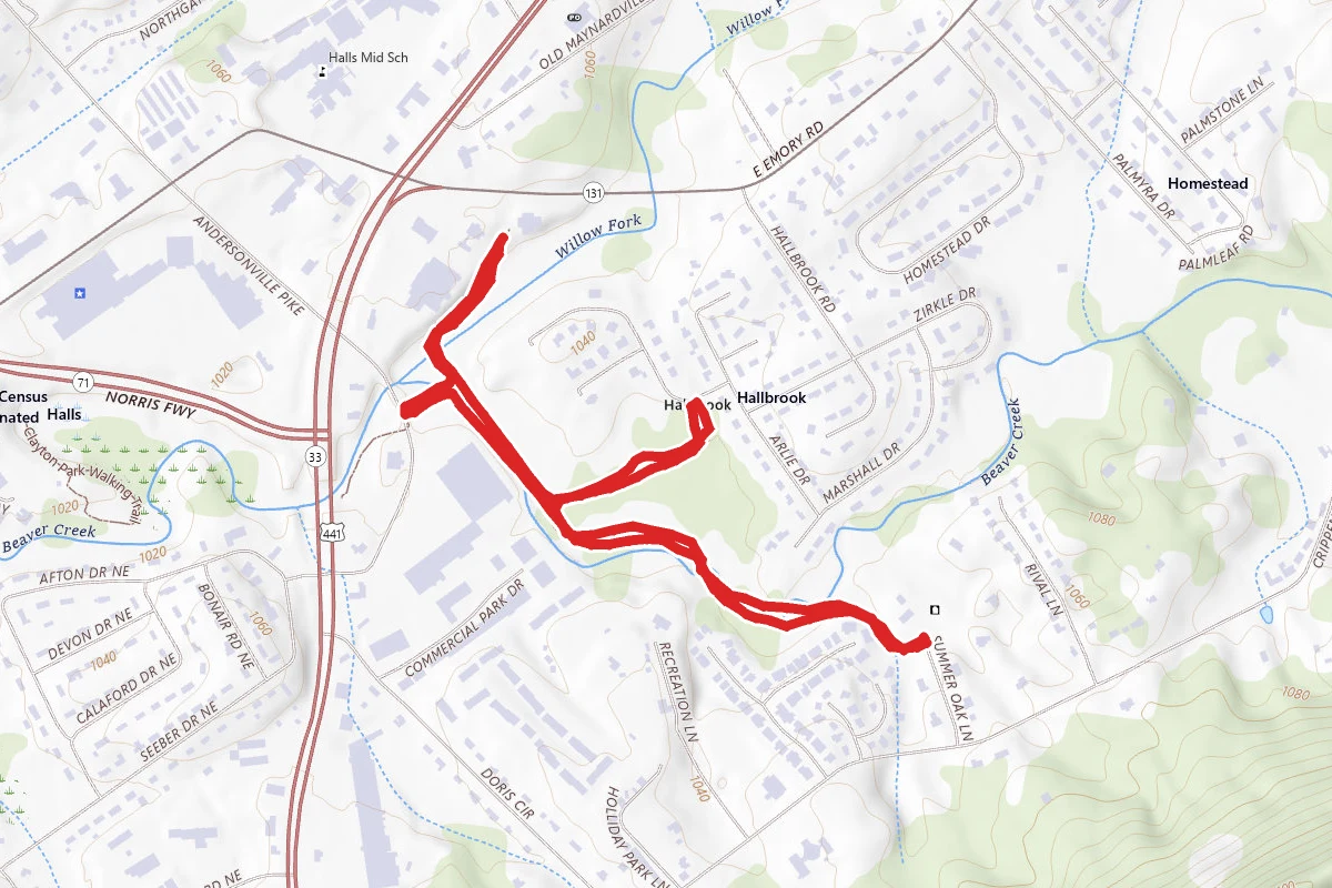 Halls Greenway