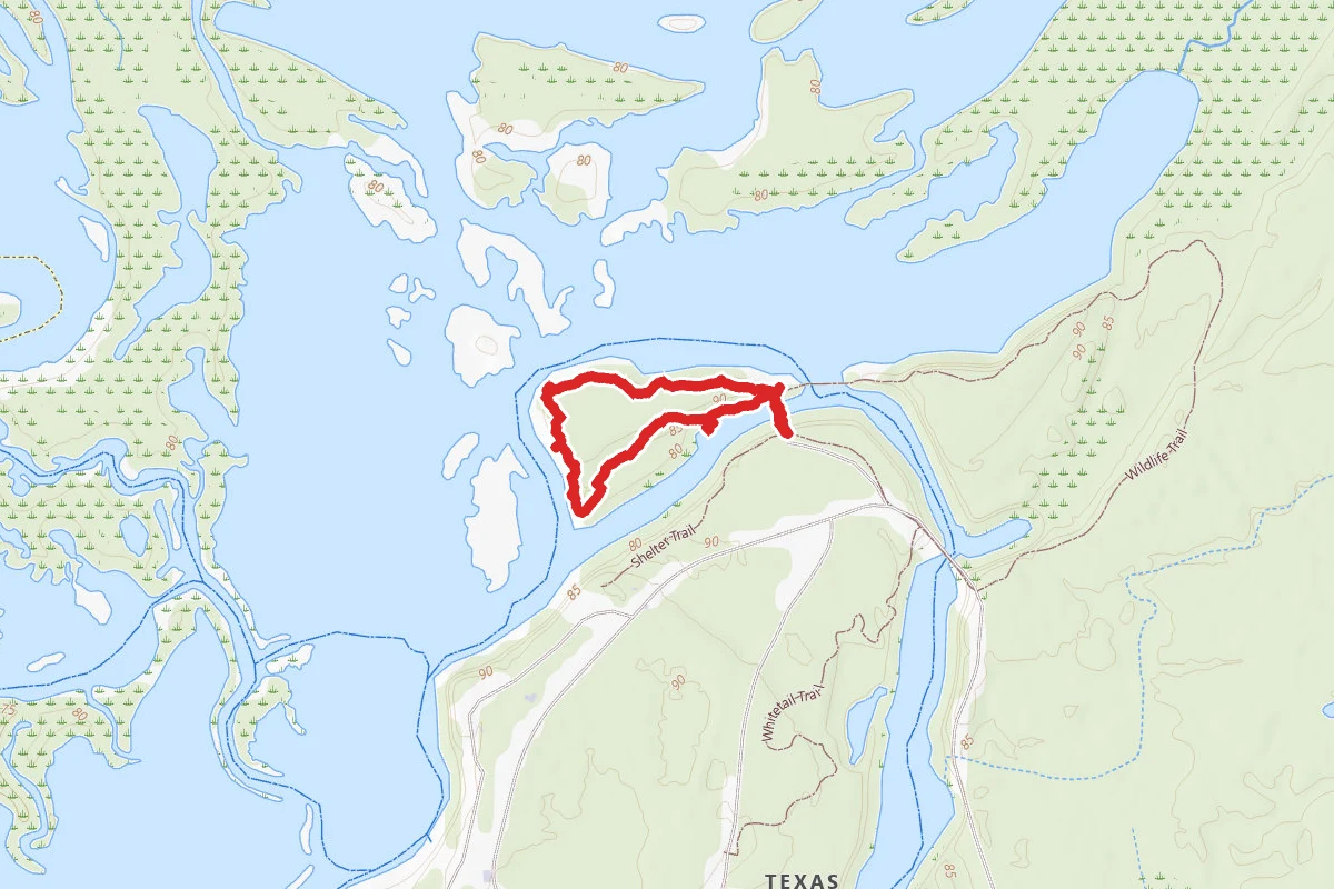 Martin Dies Island Trail