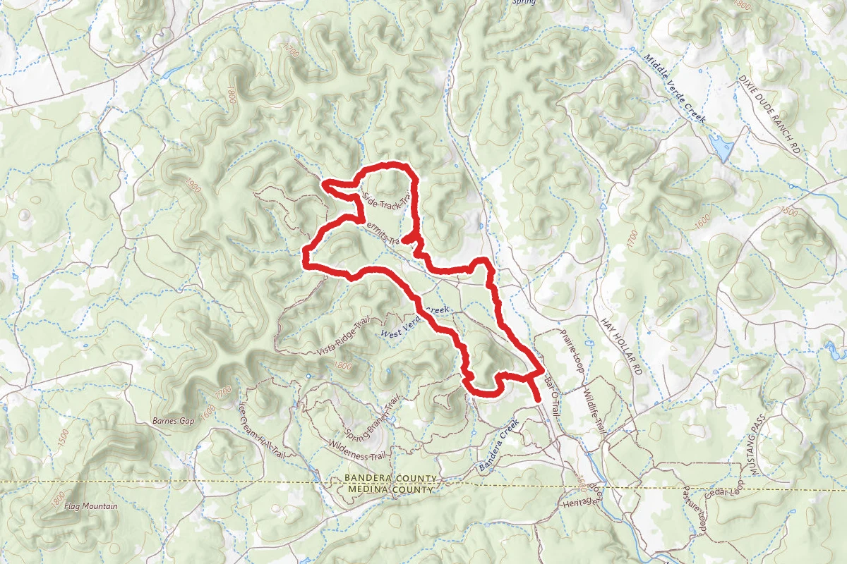 Cougar Canyon to Hermit's Trace Loop